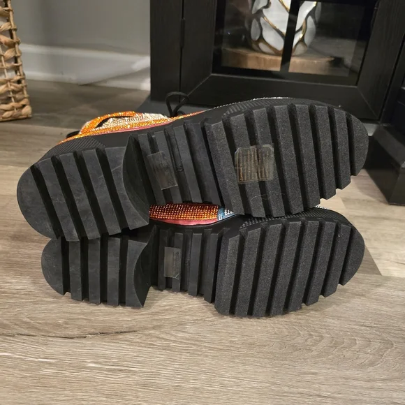 Cape Robbin Kingston Combat Boots for Women, Platform Boots Chunky Block heel - Picture 8 of 9